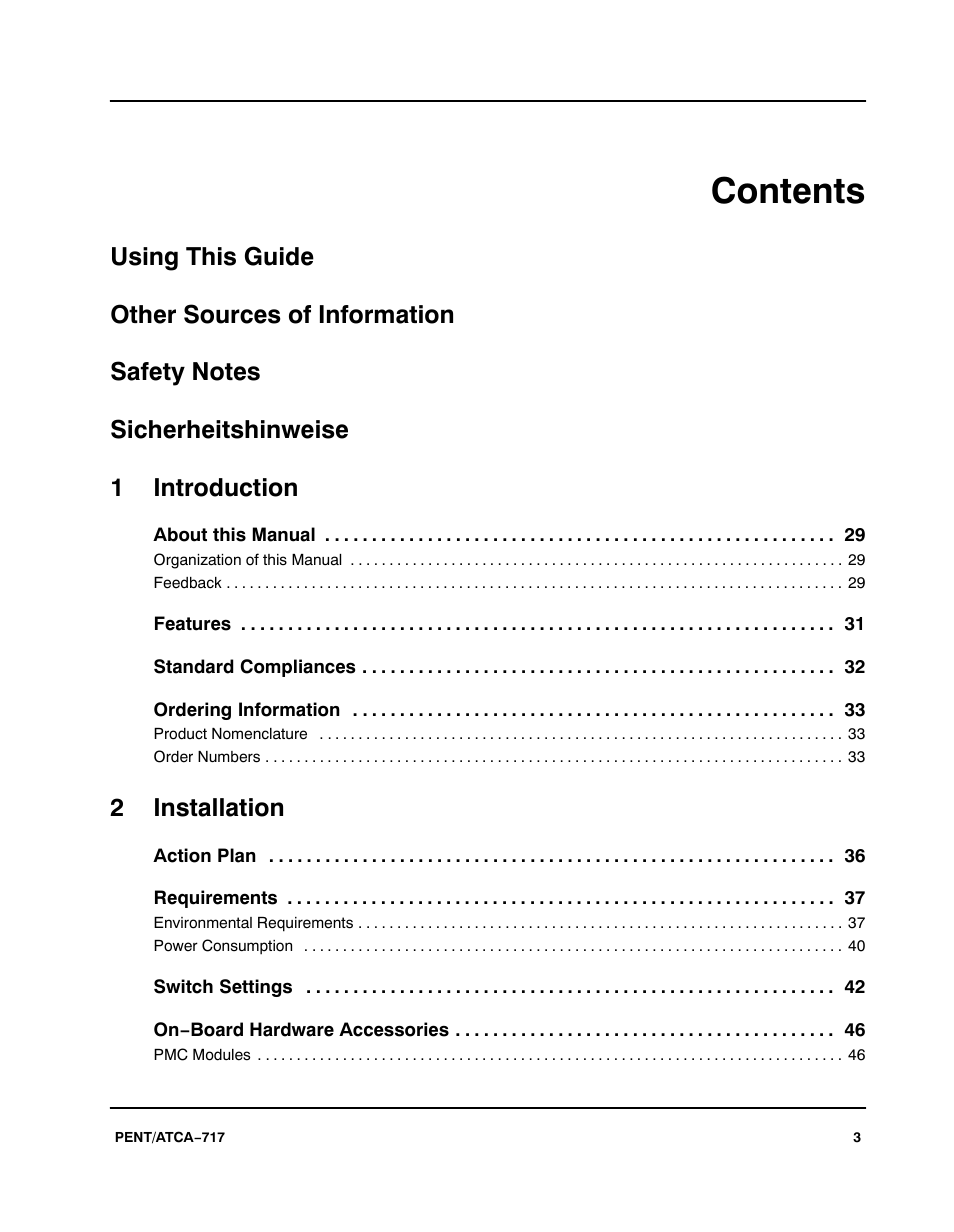 Motorola ATCA-717 User Manual | Page 3 / 156