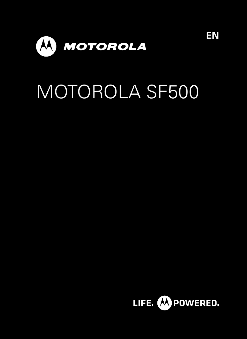 Motorola SF500 User Manual | 24 pages