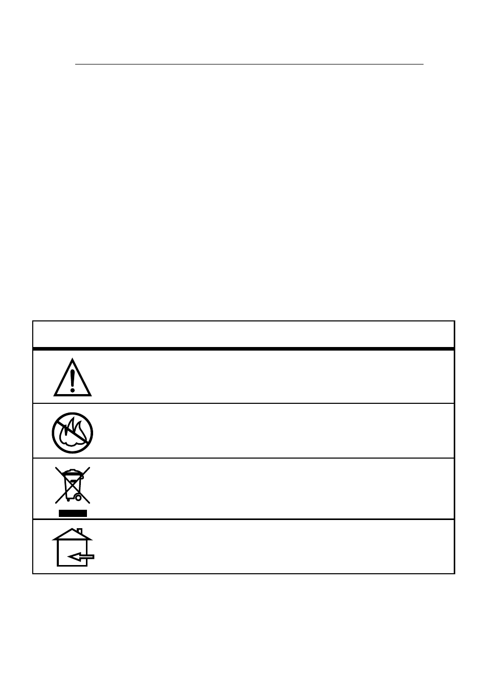 Niños pequeños, Leyenda de símbolos | Motorola TX500 User Manual | Page 48 / 98