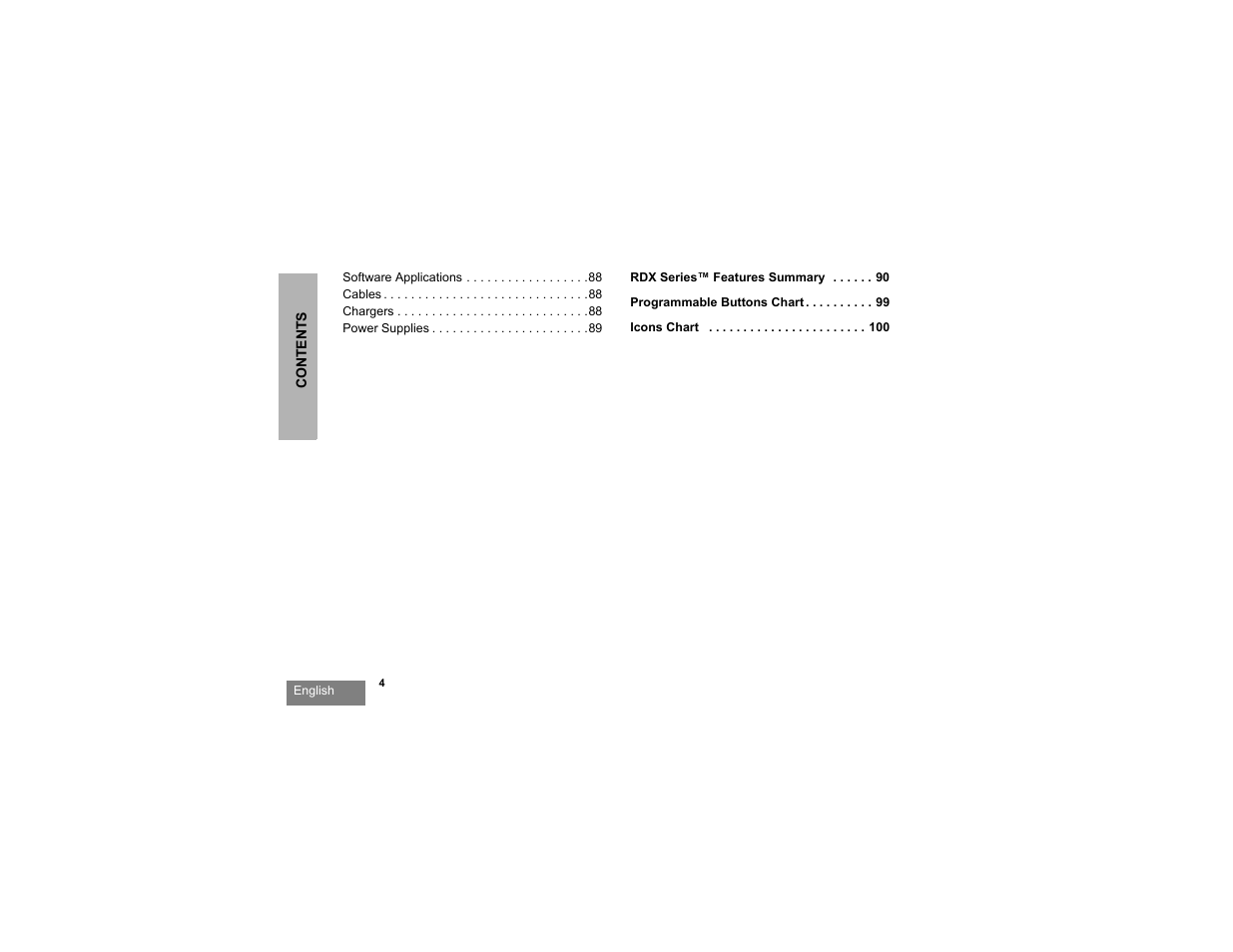 Motorola RDU2080d User Manual | Page 6 / 105