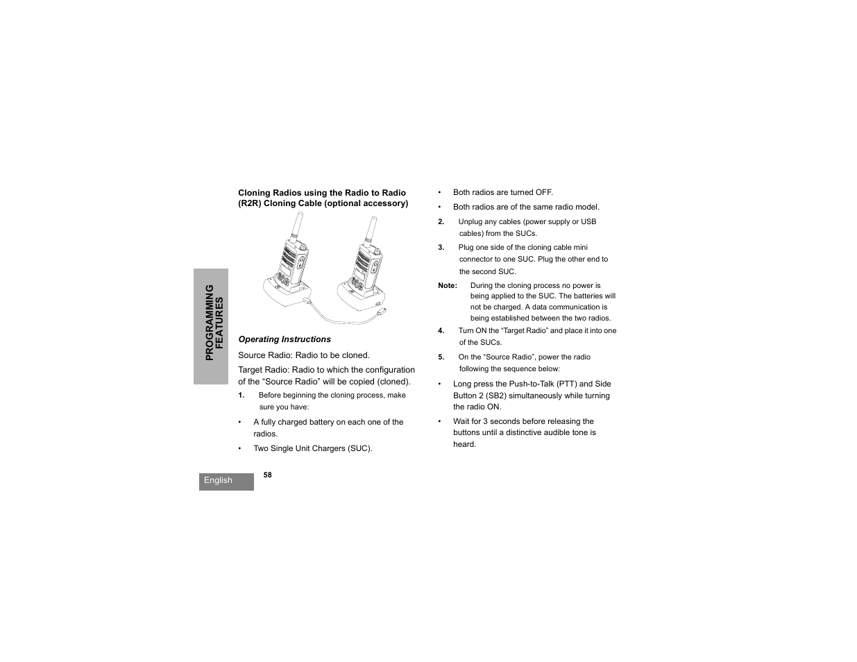 Motorola RDU2080d User Manual | Page 60 / 105