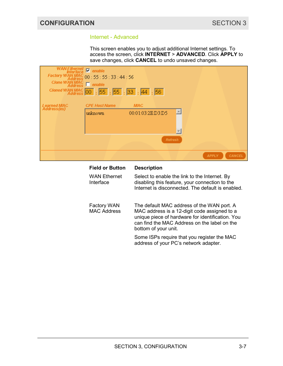Internet ˚ advanced | Motorola BR700 User Manual | Page 38 / 78