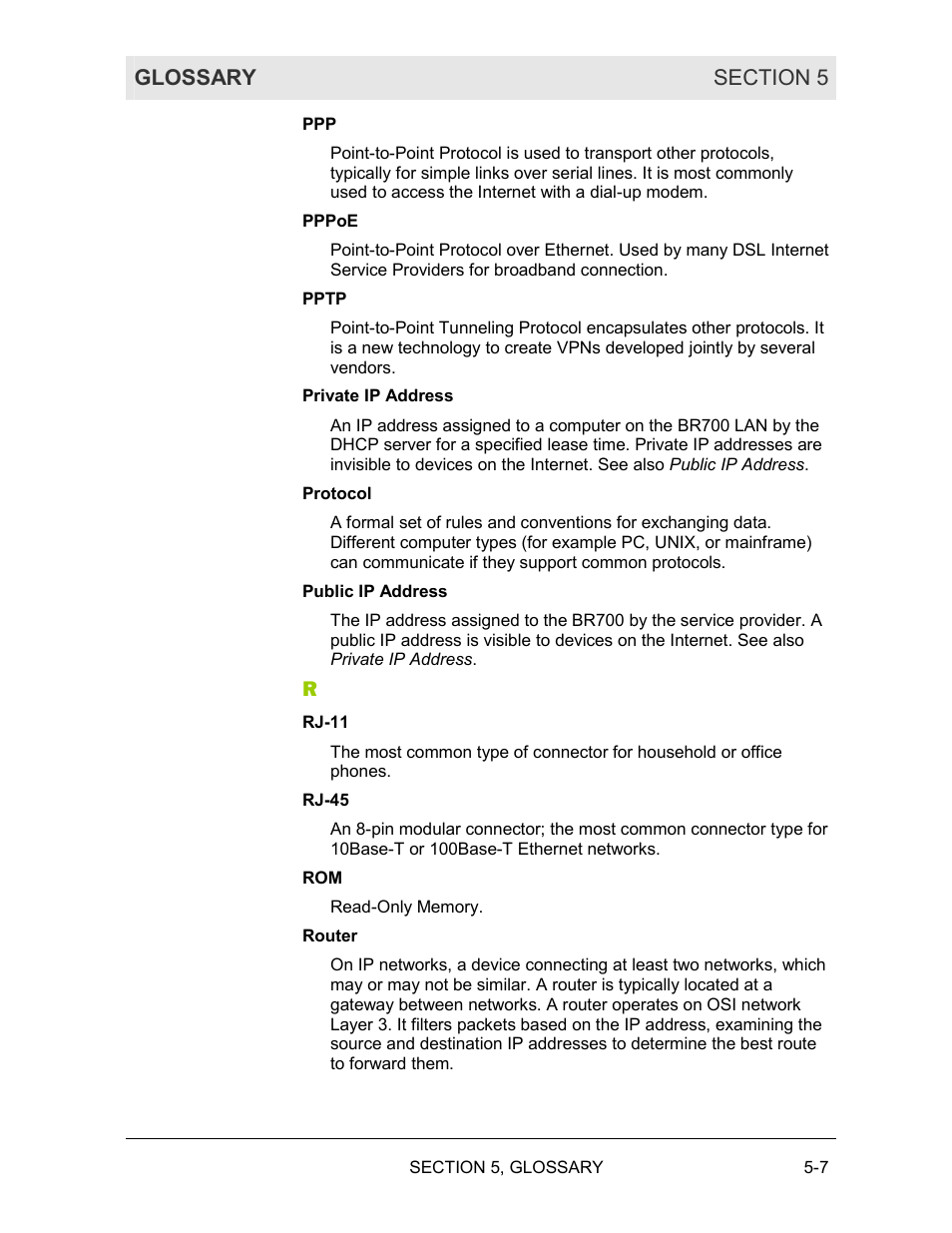 Motorola BR700 User Manual | Page 74 / 78