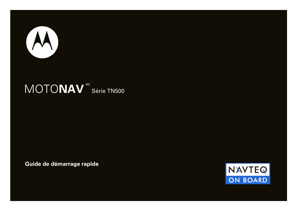 Moto nav | Motorola MOTONAV TN500 User Manual | Page 75 / 116