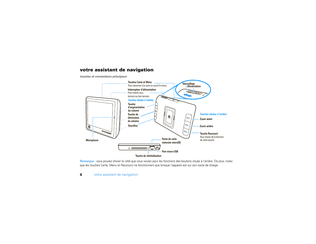 Votre assistant de navigation | Motorola MOTONAV TN500 User Manual | Page 80 / 116