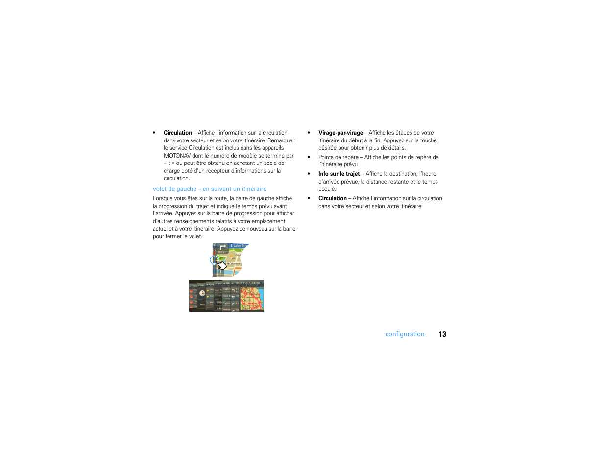 Motorola MOTONAV TN500 User Manual | Page 89 / 116