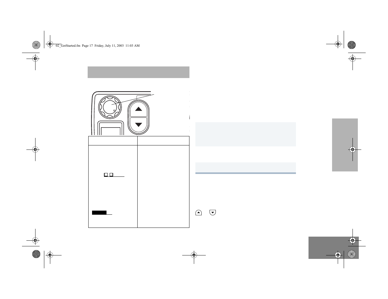 Getting started, Turn the radio on or off, Adjust the volume | Select a radio channel, Pers4 | Motorola CM300TM User Manual | Page 19 / 68