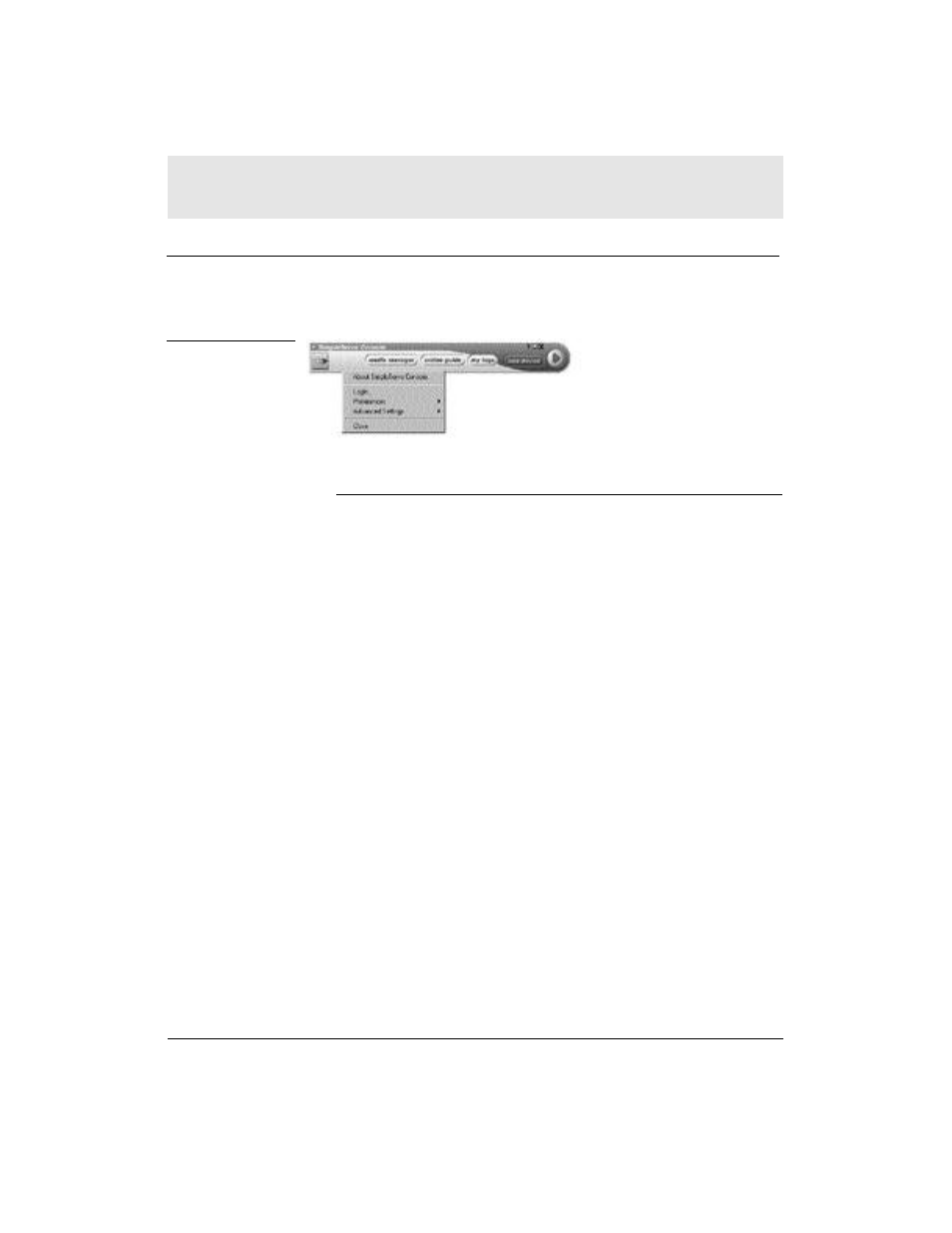 Simpleserve console options | Motorola simplefi User Manual | Page 47 / 111