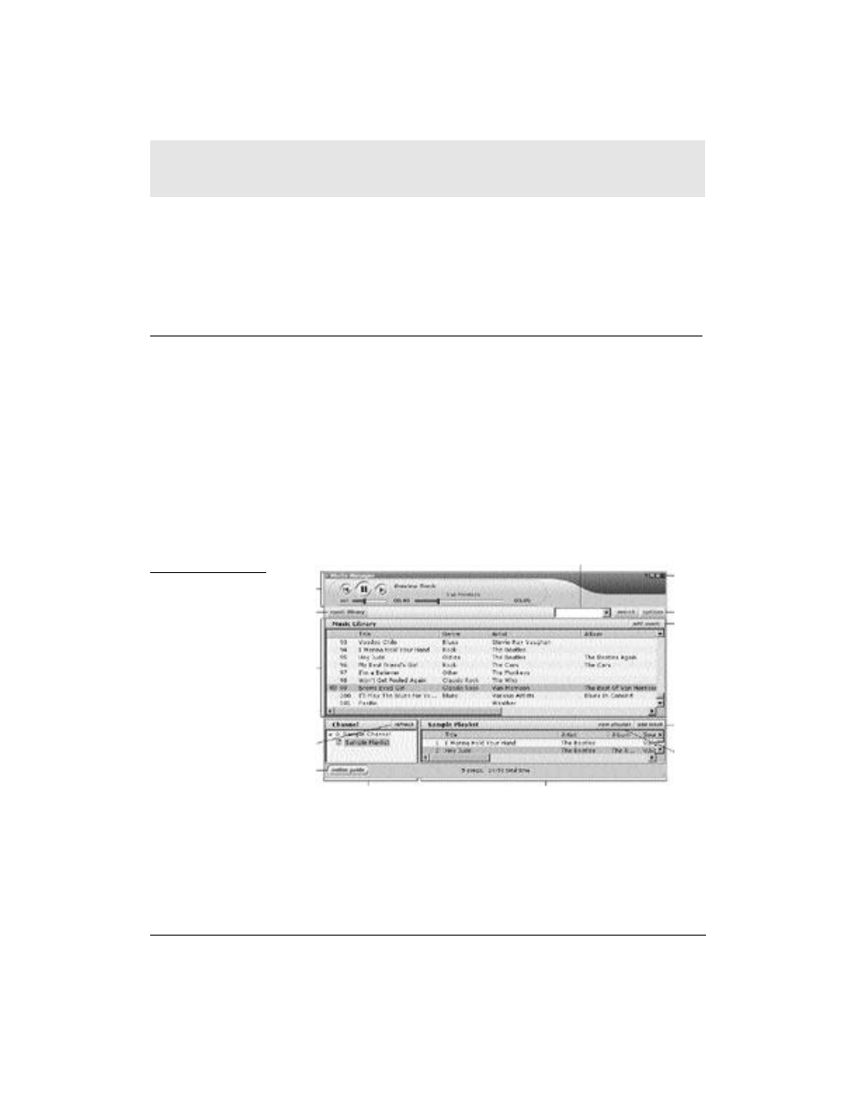 Media manager | Motorola simplefi User Manual | Page 48 / 111