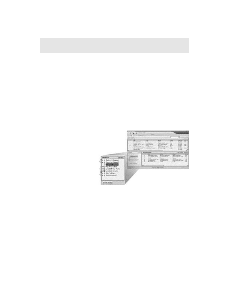 Channels | Motorola simplefi User Manual | Page 52 / 111