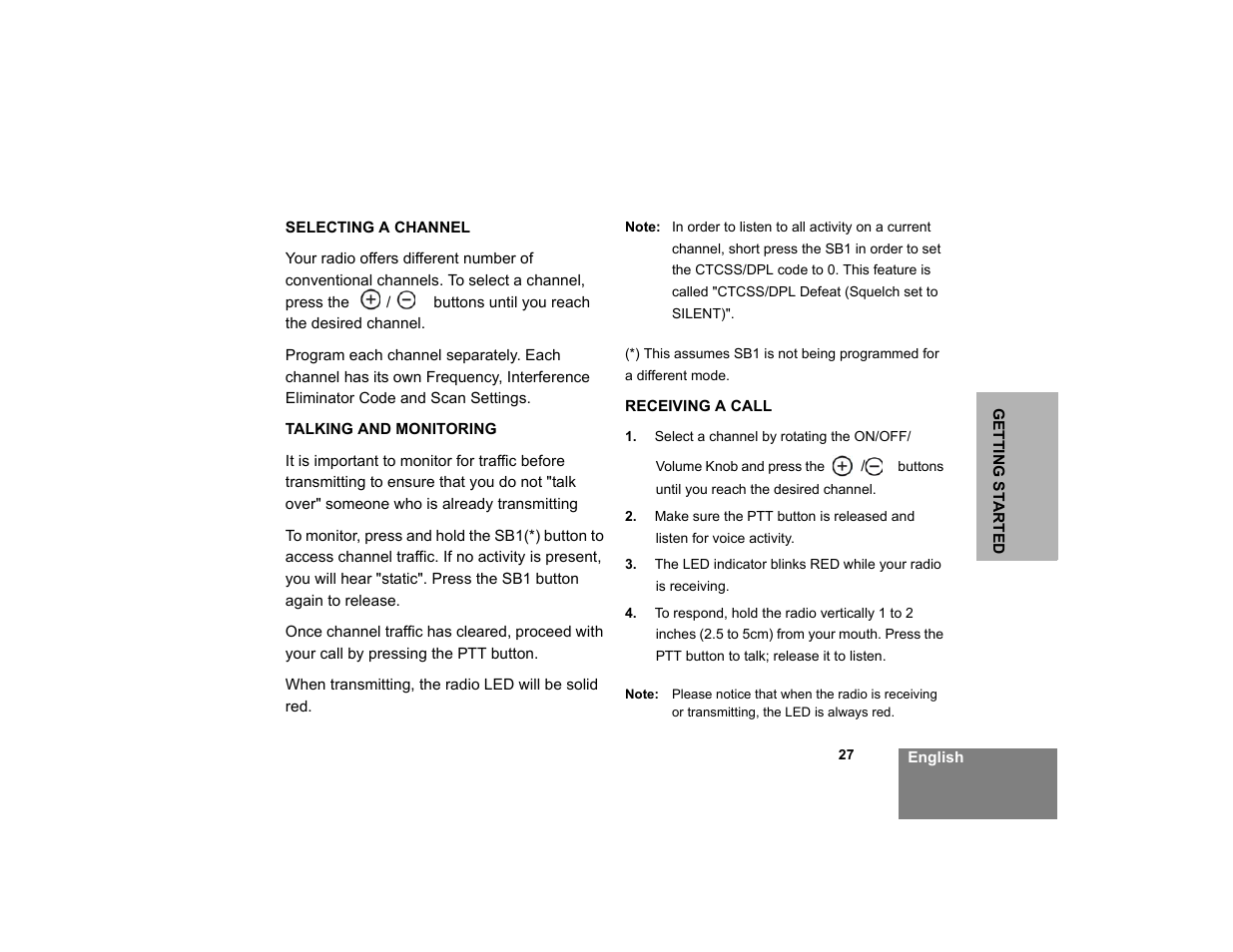 Motorola XTNi Series User Manual | Page 29 / 69