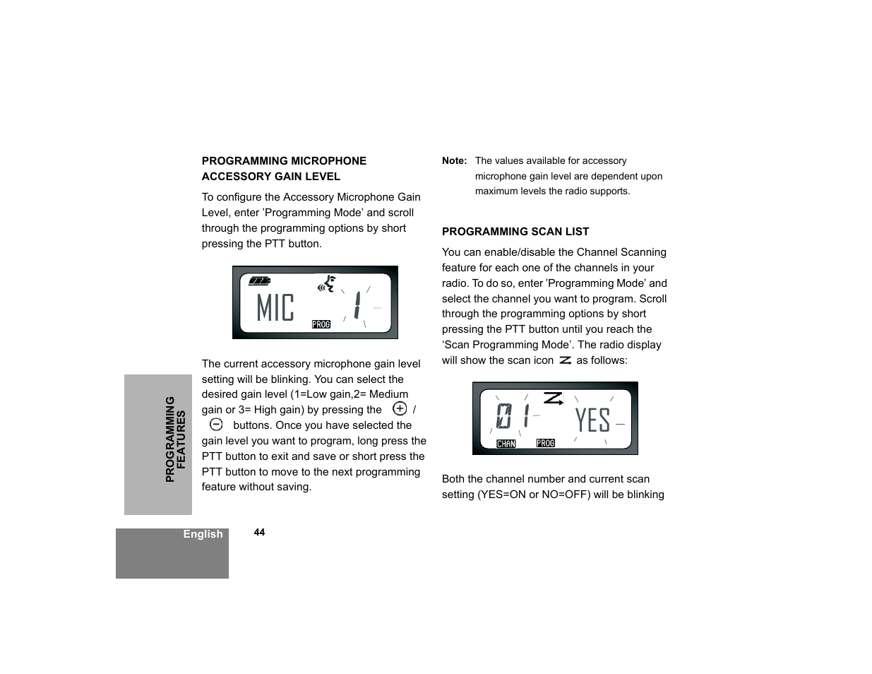 Motorola XTNi Series User Manual | Page 46 / 69