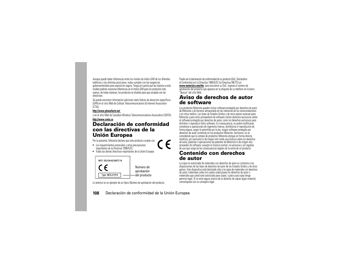 Motorola Entice W766 User Manual | Page 228 / 244