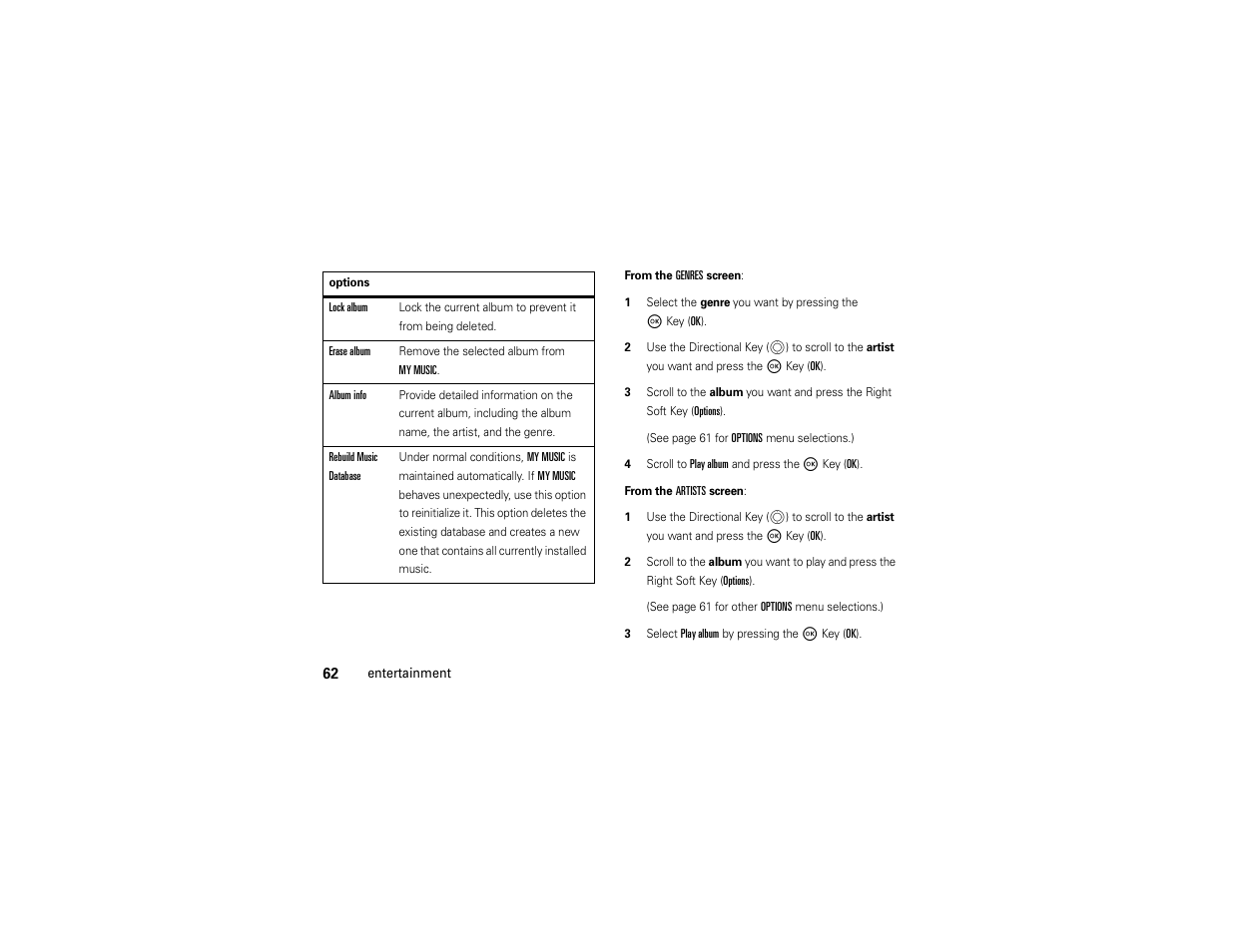 Motorola Entice W766 User Manual | Page 64 / 244