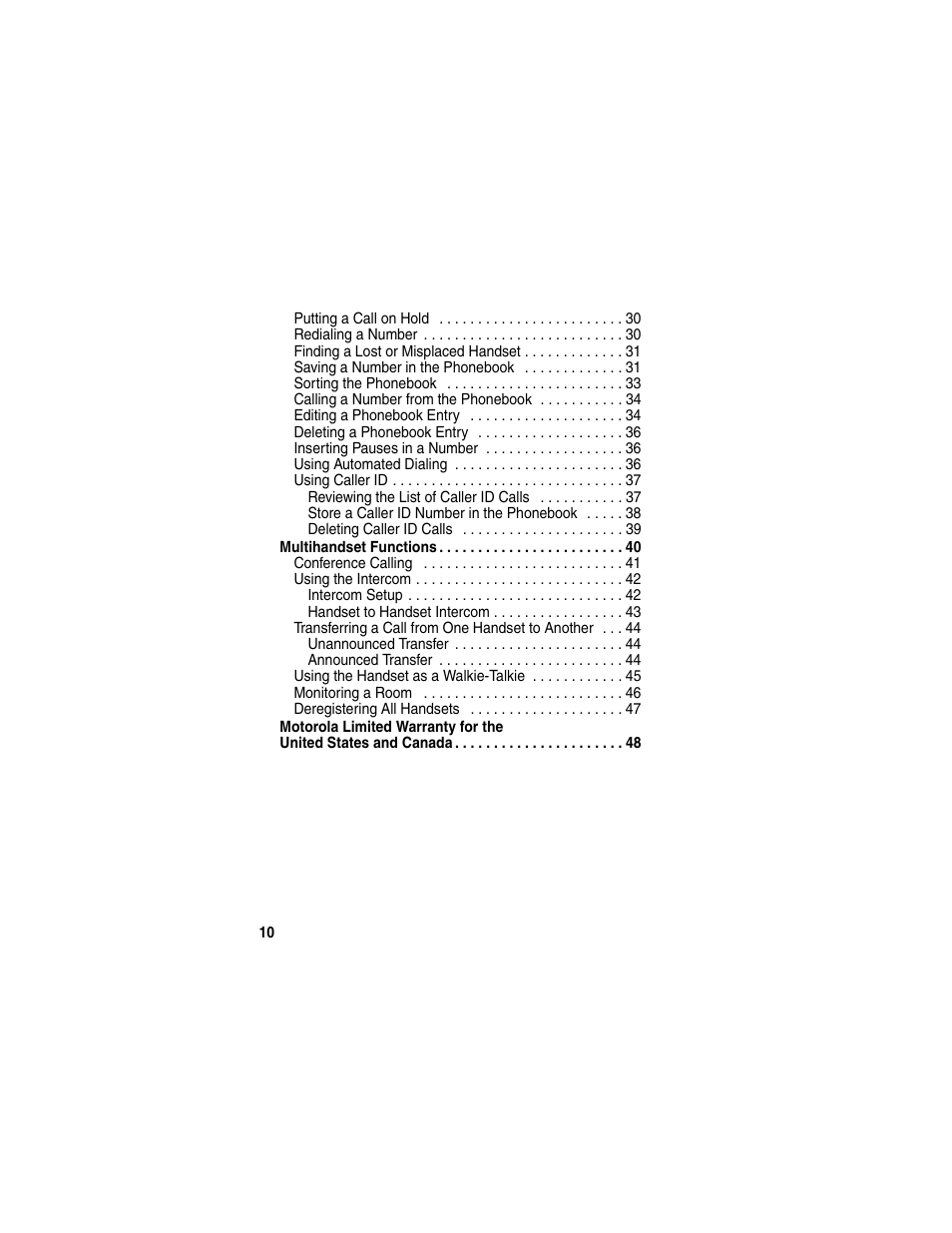 Motorola MD450 Series User Manual | Page 12 / 55