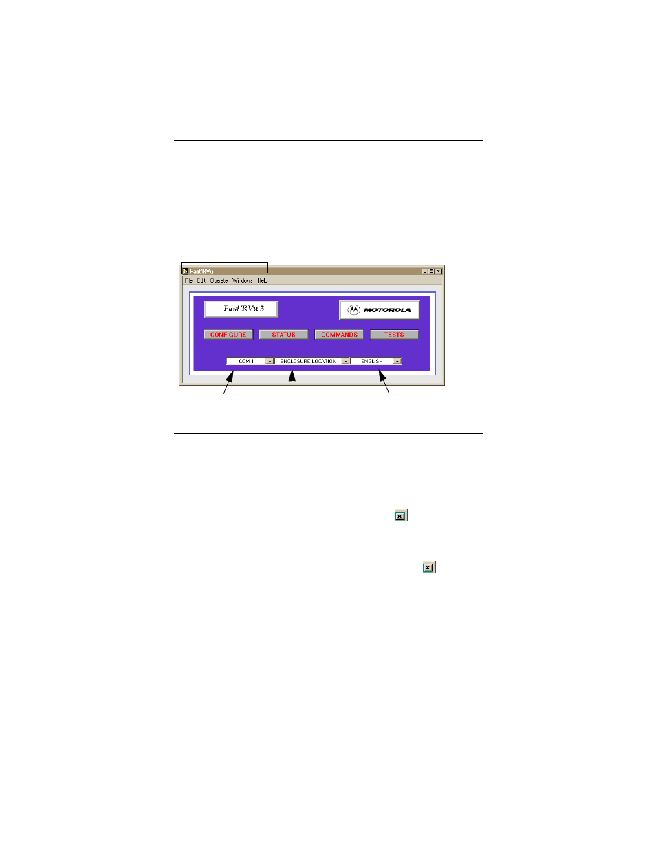 Getting started with fast’rvu, Closing multiple fast’rvu windows | Motorola 3460 User Manual | Page 78 / 188