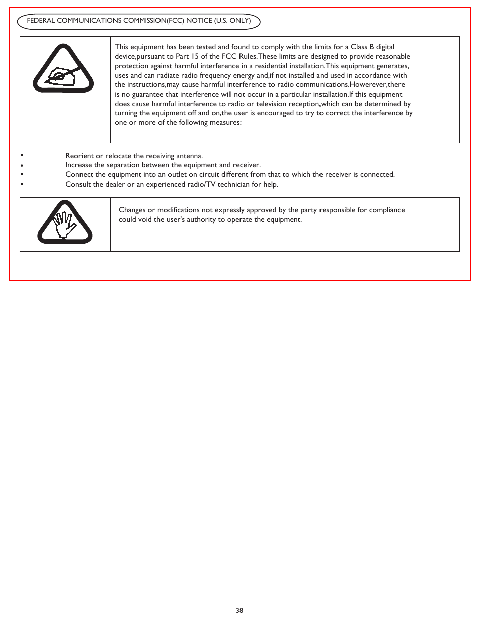 Philips Magnavox 42MF231D/331D User Manual | Page 38 / 39