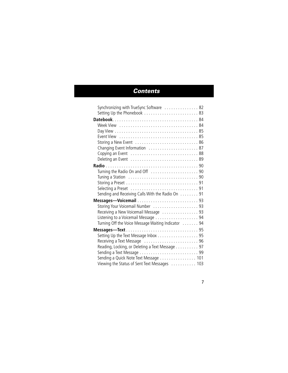 Motorola 60C User Manual | Page 9 / 190