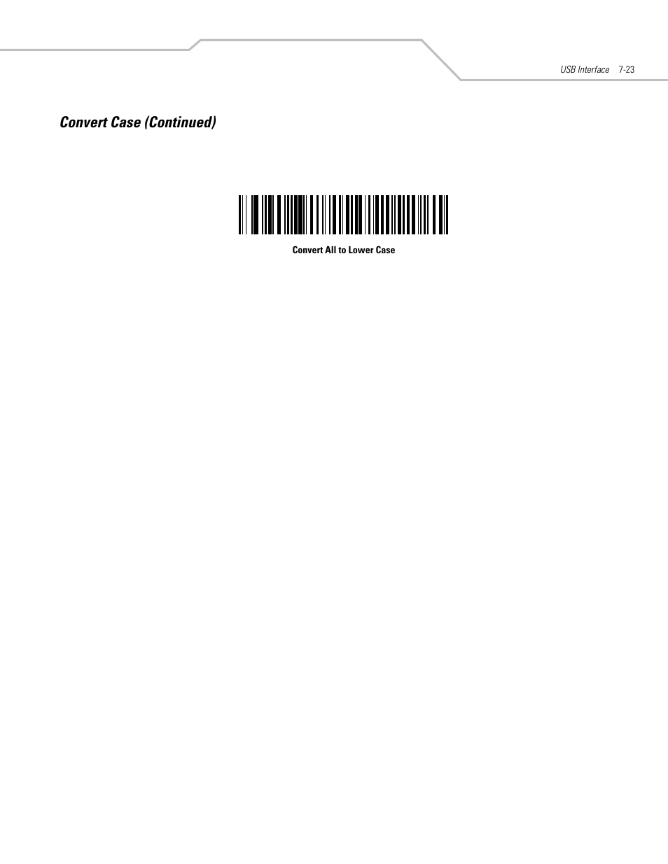 Convert case (continued) | Motorola SYMBOL LS9203 User Manual | Page 157 / 338