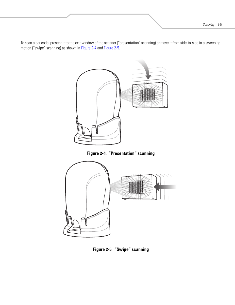 Or from side | Motorola SYMBOL LS9203 User Manual | Page 27 / 338