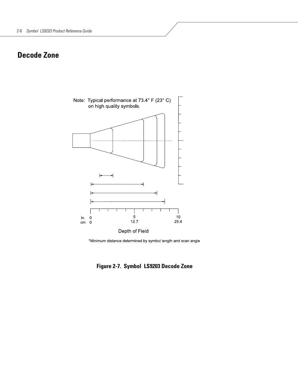 Decode zone, Decode zone -8, Decode zone -10 | Motorola SYMBOL LS9203 User Manual | Page 30 / 338