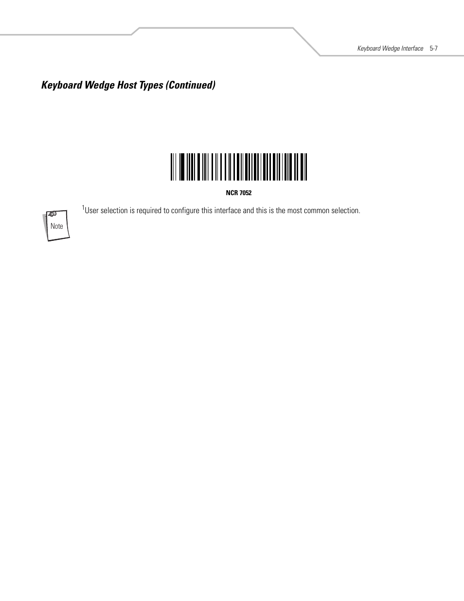 Keyboard wedge host types (continued) | Motorola SYMBOL LS9203 User Manual | Page 63 / 338