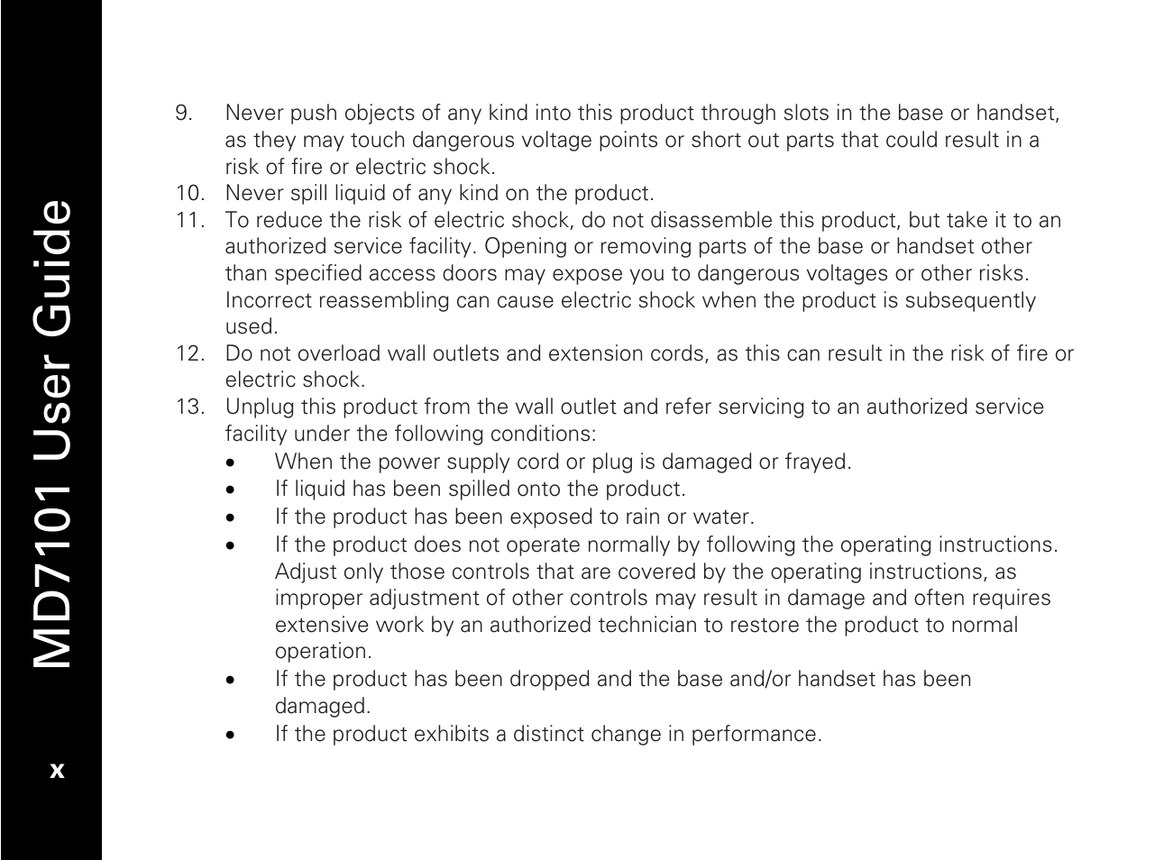 Md7101 user guide | Motorola E51 Series User Manual | Page 13 / 54