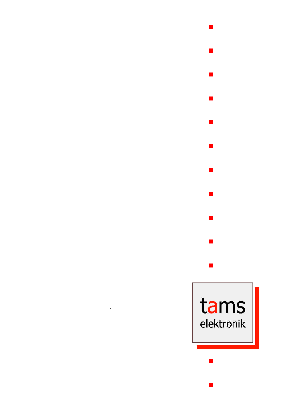 Tams elektronik gmbh | Motorola LD-W-1 User Manual | Page 26 / 26