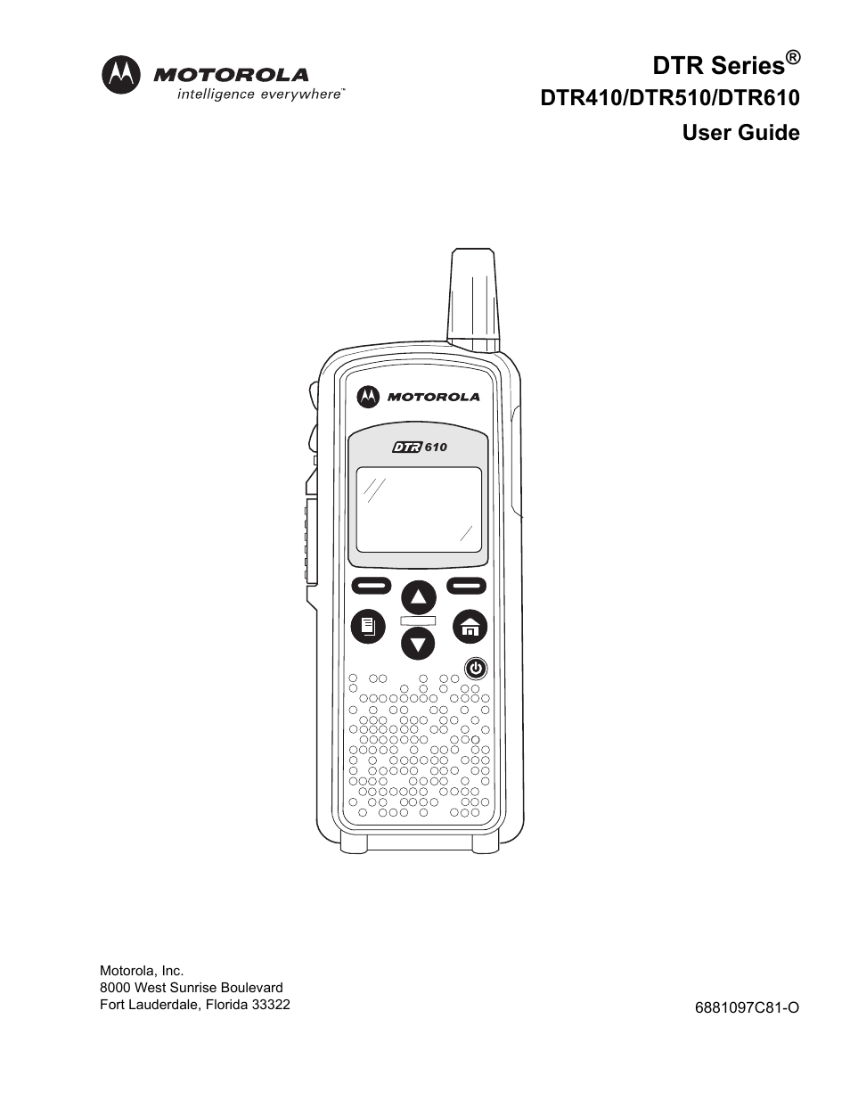 Motorola DTR510 User Manual | 68 pages