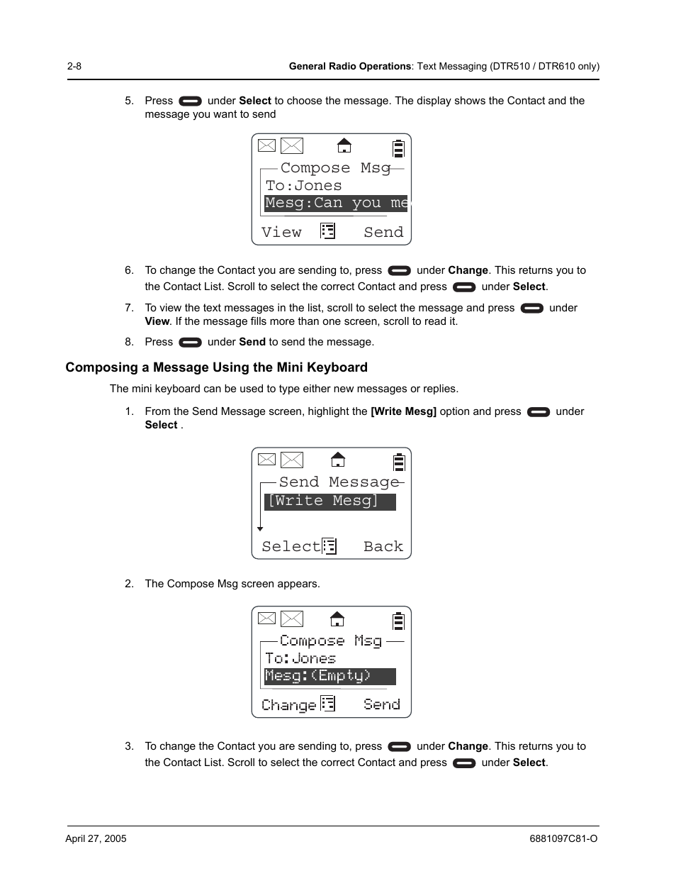 Motorola DTR510 User Manual | Page 28 / 68