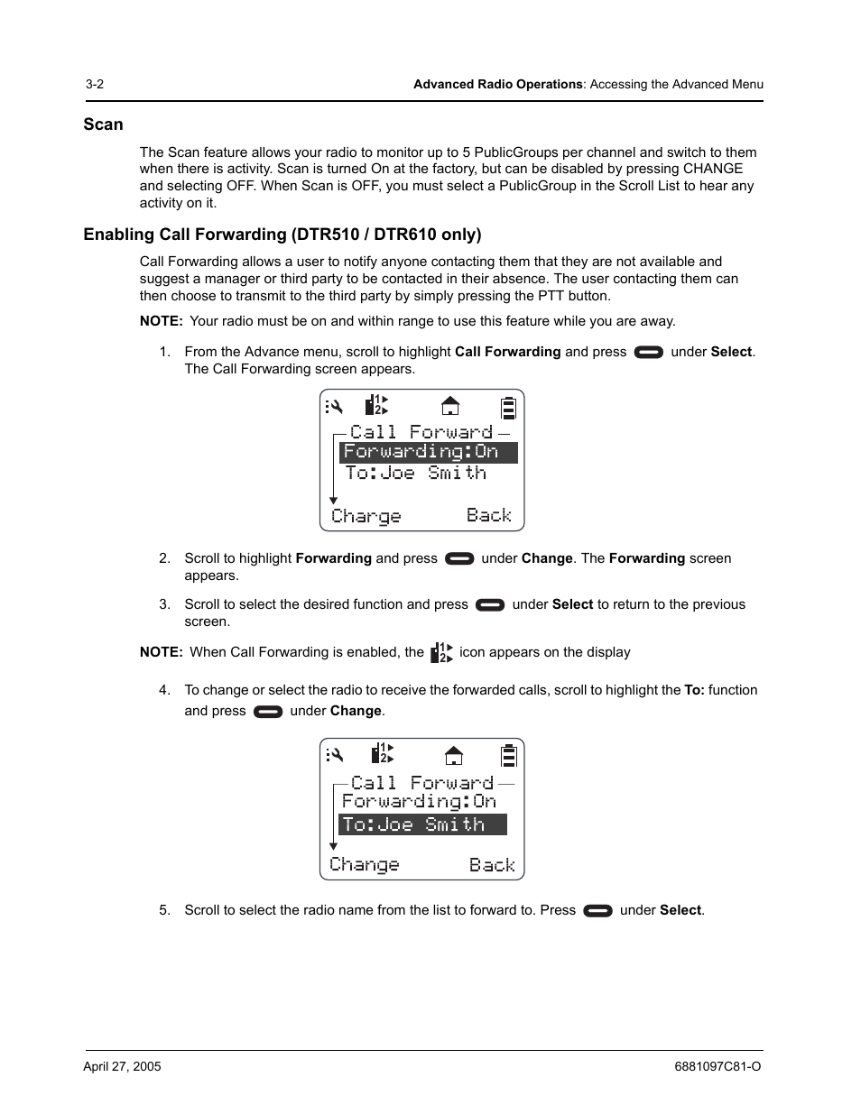 Motorola DTR510 User Manual | Page 40 / 68