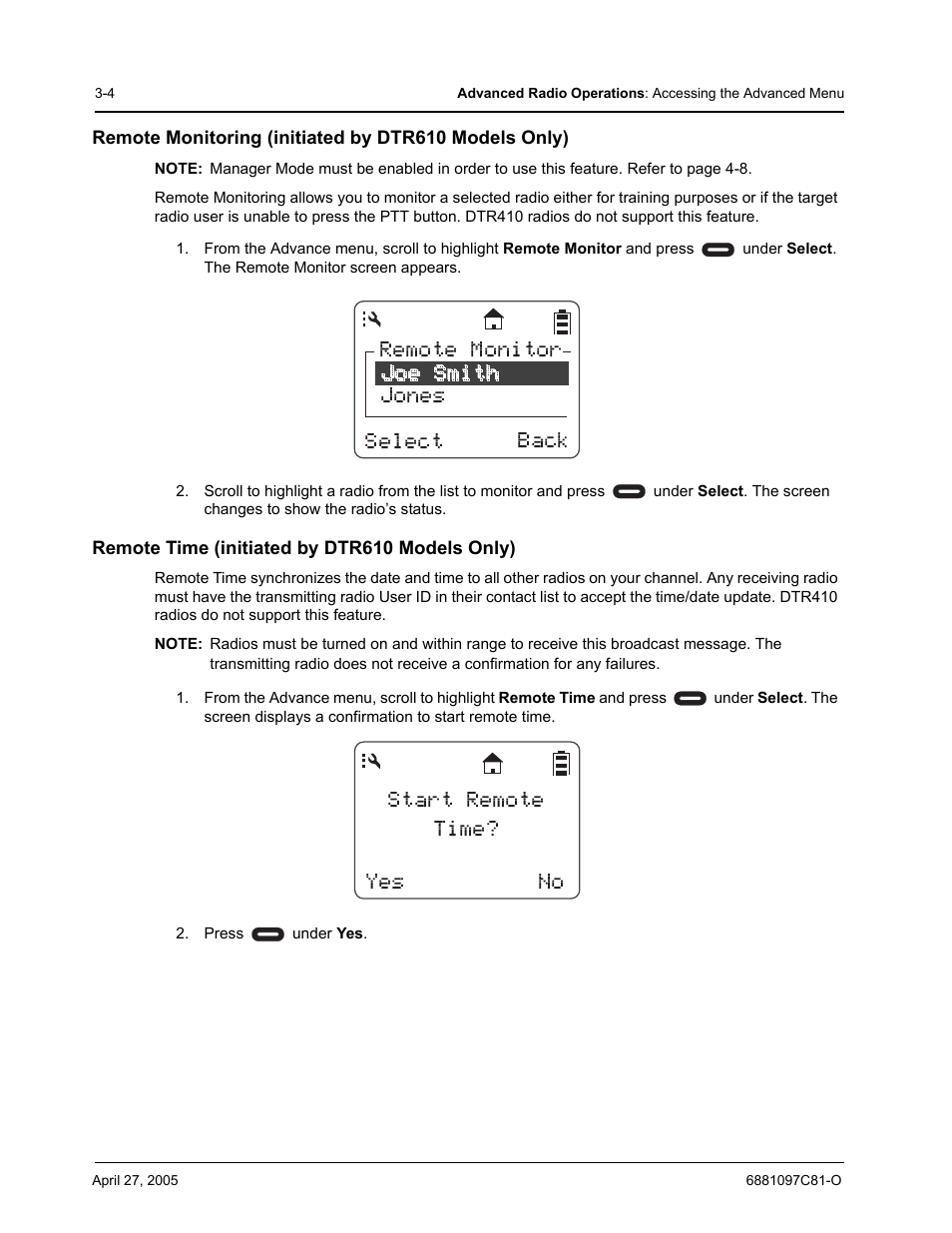 Motorola DTR510 User Manual | Page 42 / 68