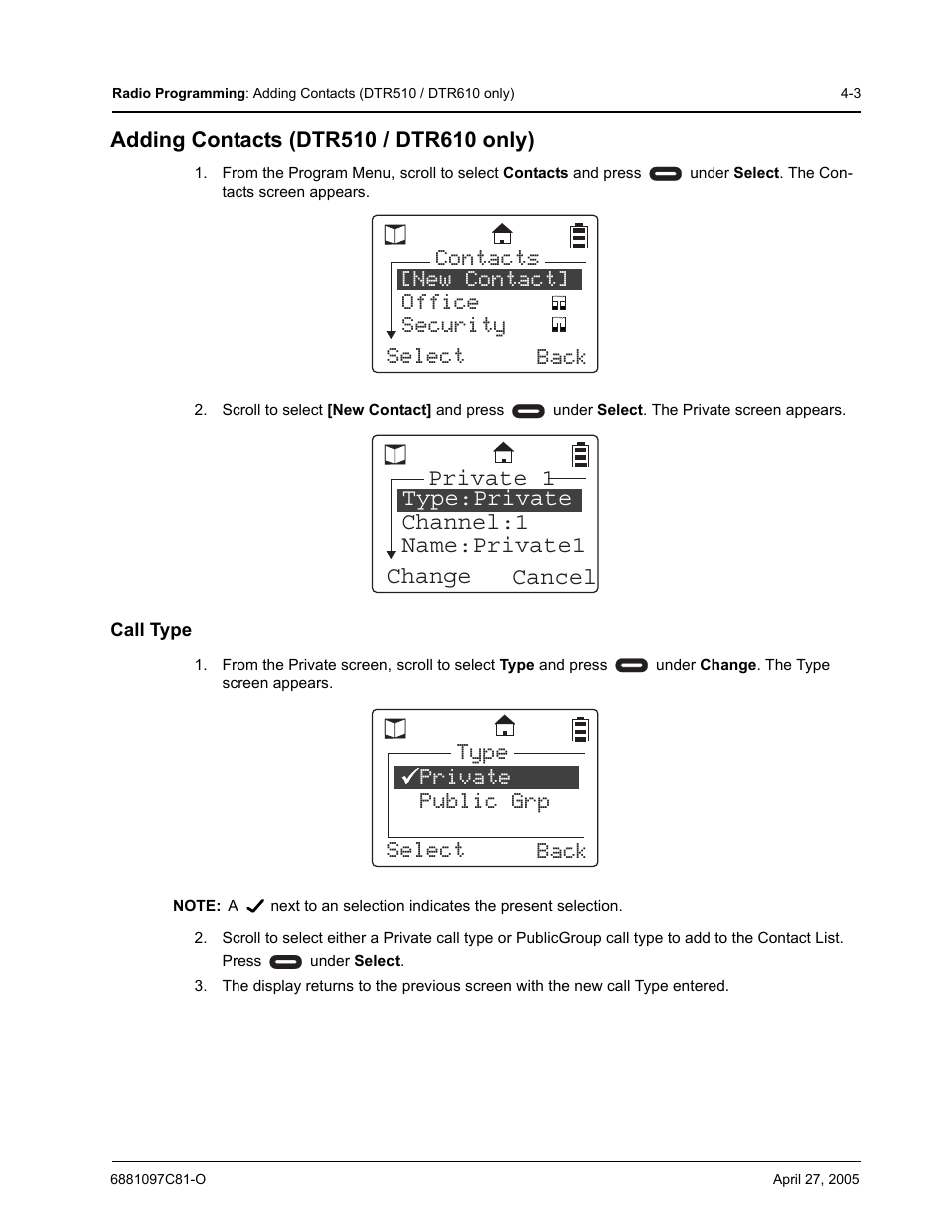 Motorola DTR510 User Manual | Page 45 / 68