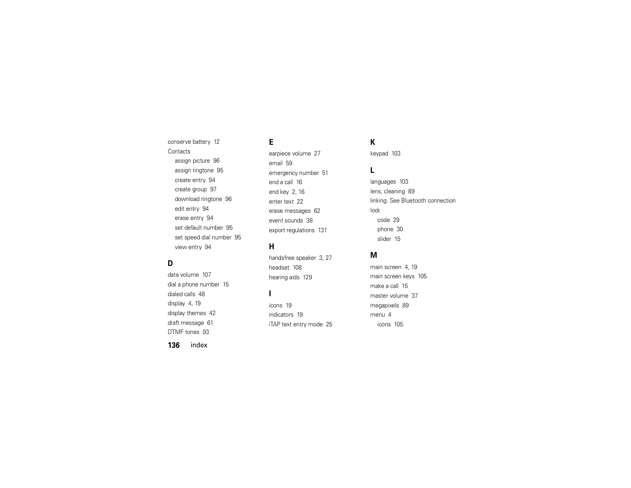 Motorola Z6C User Manual | Page 138 / 296