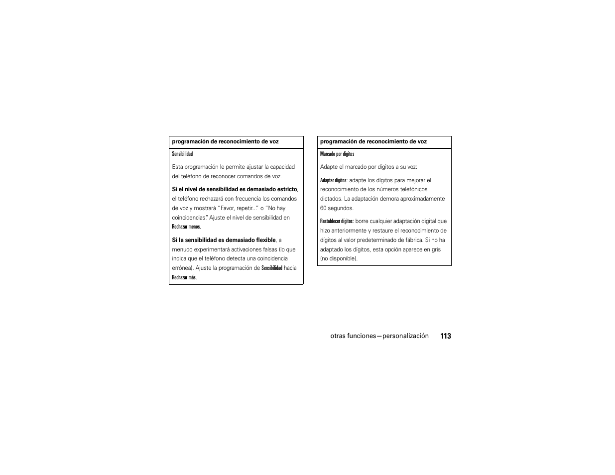 Motorola Z6C User Manual | Page 255 / 296