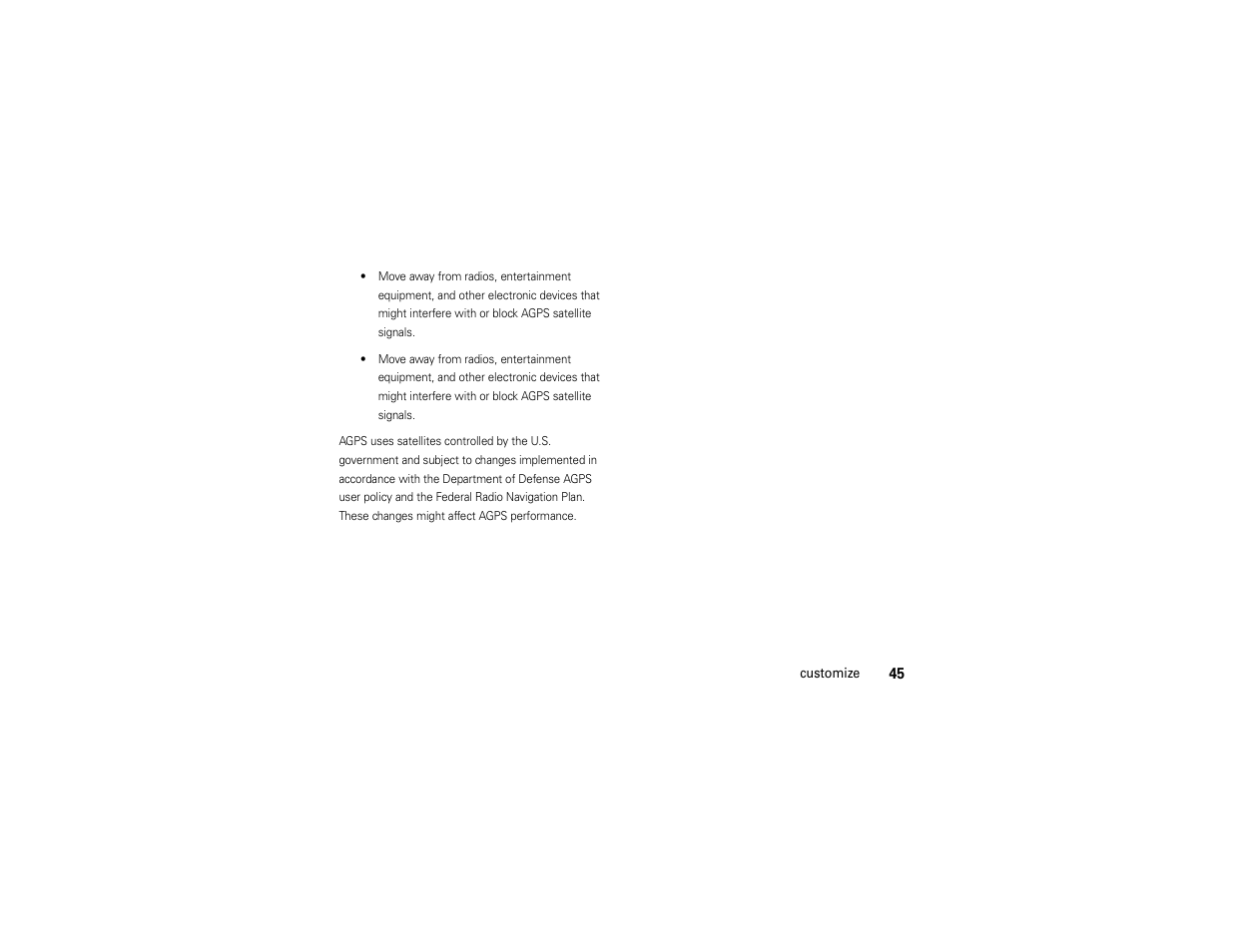 Motorola Z6C User Manual | Page 47 / 296