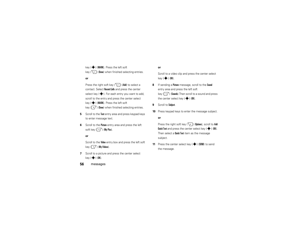 Motorola Z6C User Manual | Page 58 / 296