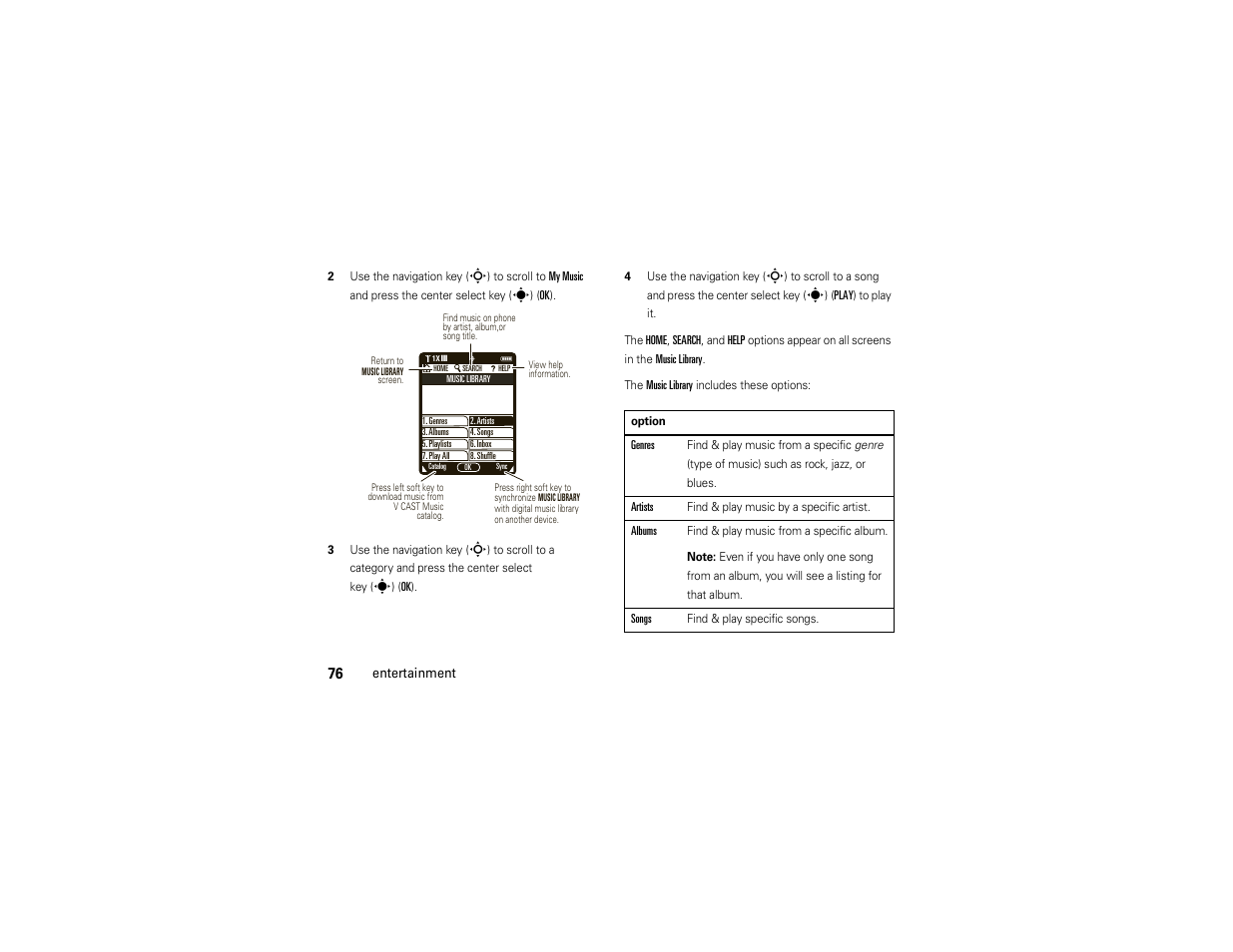 Motorola Z6C User Manual | Page 78 / 296