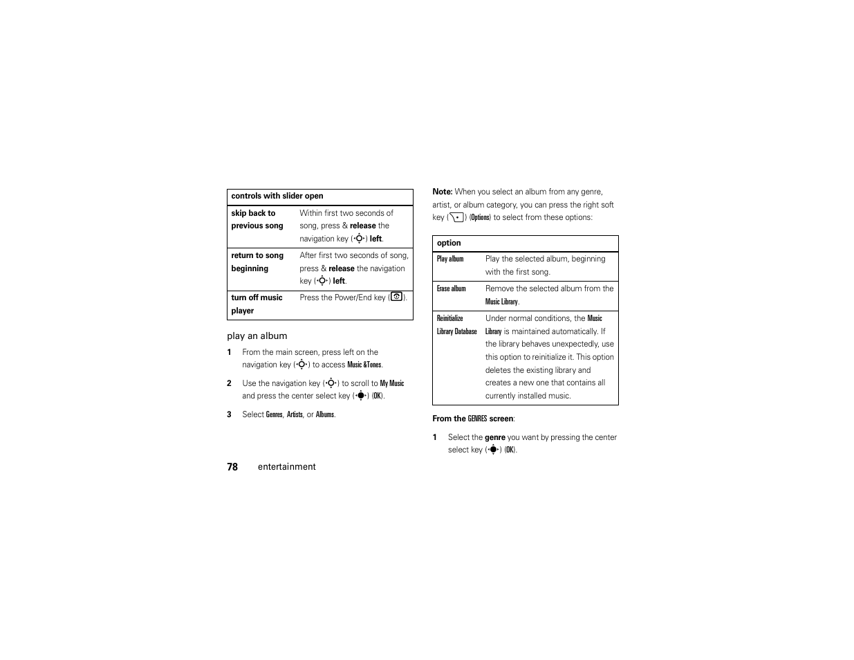 Motorola Z6C User Manual | Page 80 / 296