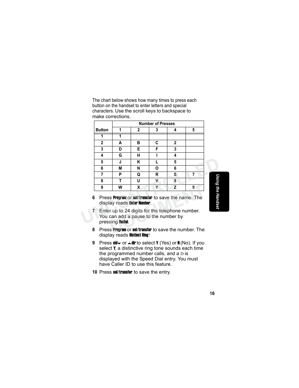 Uncontrolled document | Motorola MA3160 User Manual | Page 31 / 50