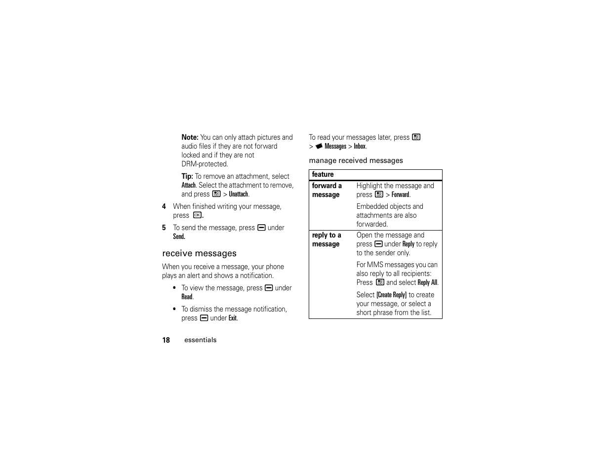Motorola Boost i296 User Manual | Page 22 / 84