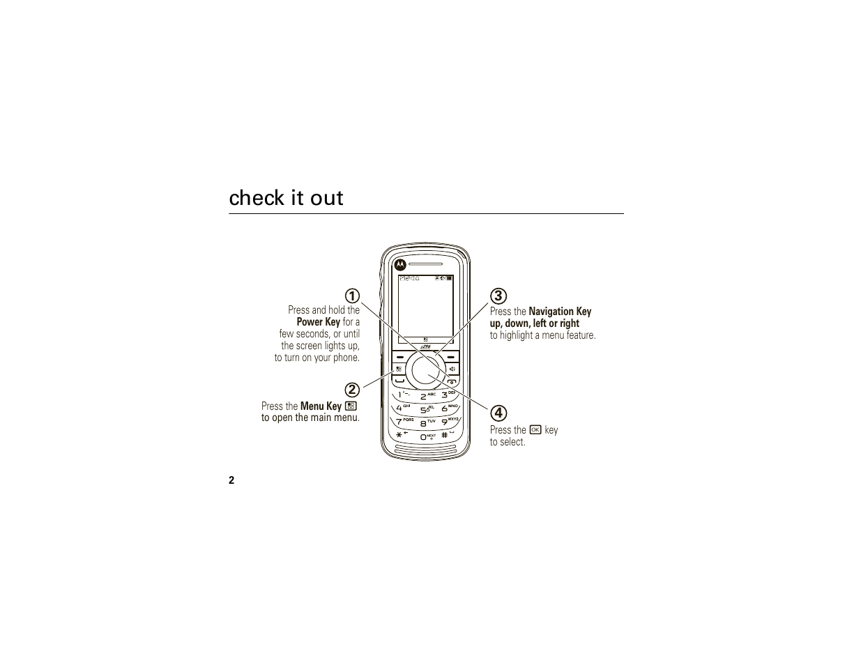 Check it out | Motorola Boost i296 User Manual | Page 6 / 84