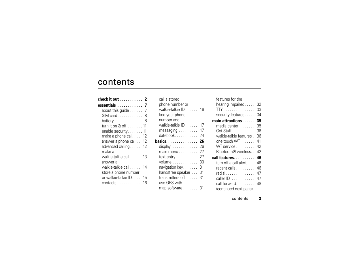 Motorola Boost i296 User Manual | Page 7 / 84
