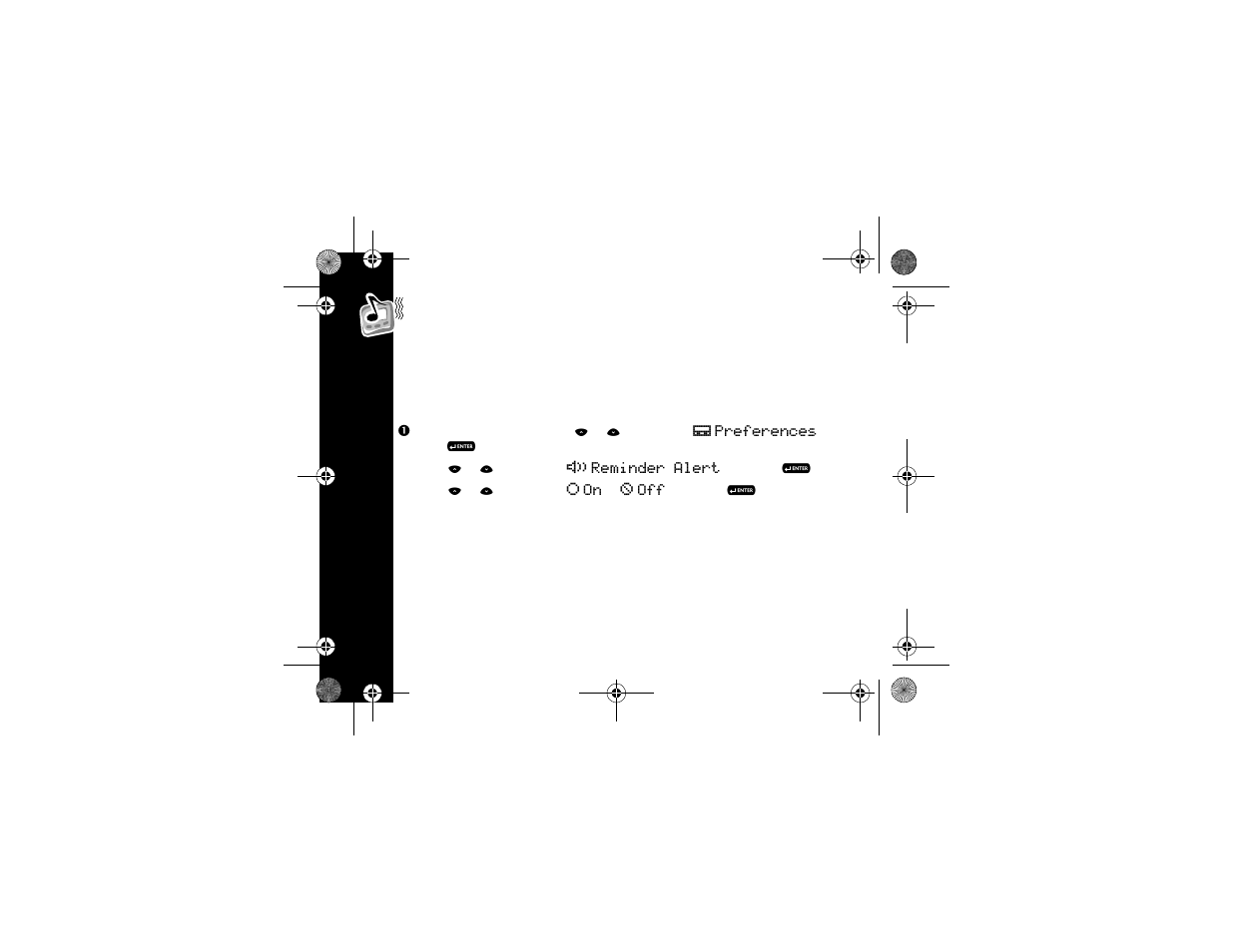 Reminder alert, Reminder alert types, Ale r t s | Motorola T900 User Manual | Page 22 / 62