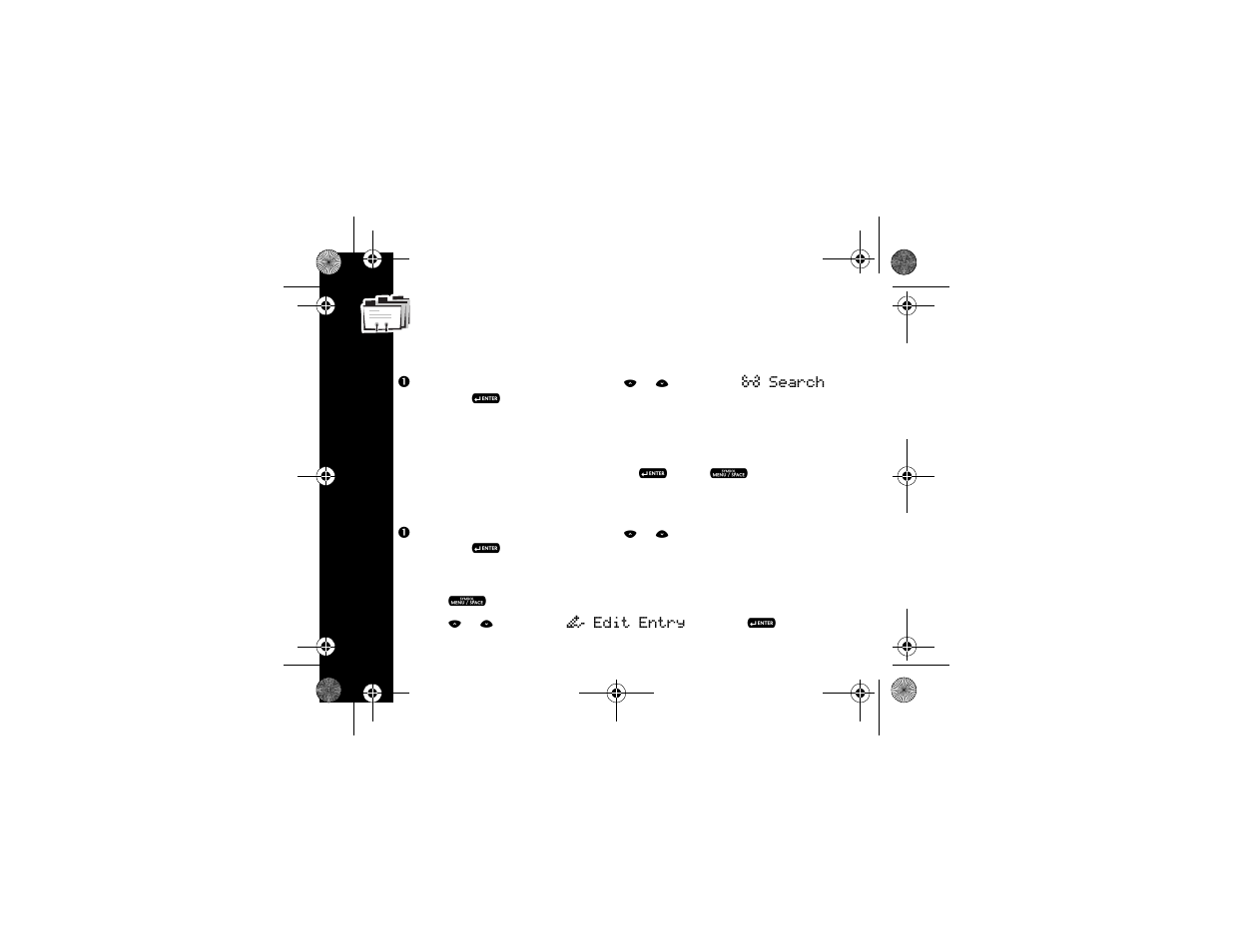 Searching the address book, Editing addresses | Motorola T900 User Manual | Page 26 / 62