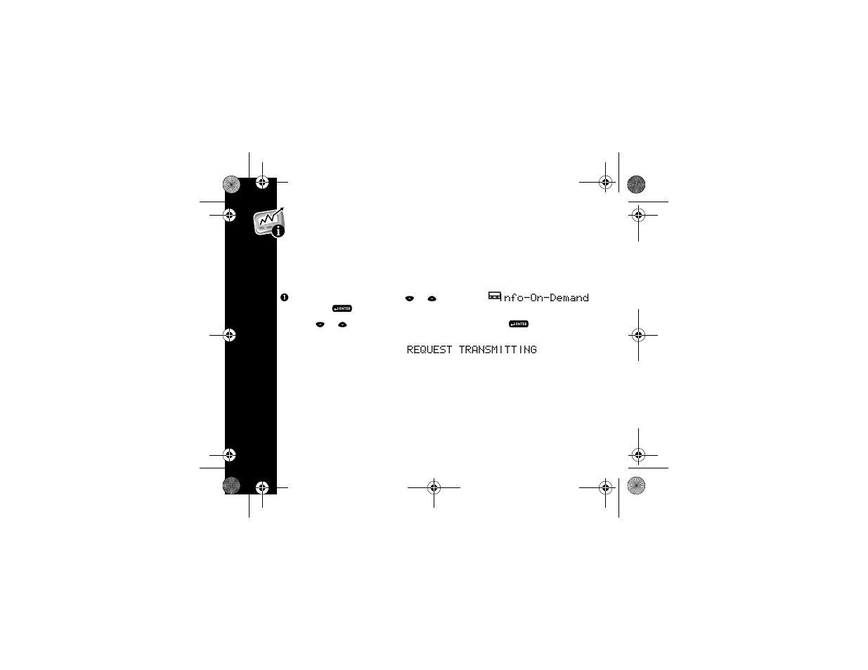 Using info-on-demand | Motorola T900 User Manual | Page 38 / 62