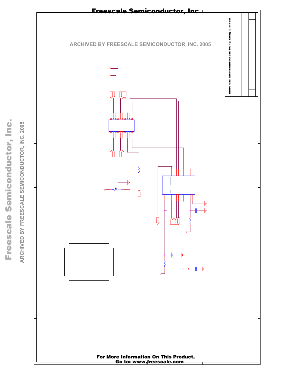 Freescale semiconductor, i, Freescale semiconductor, inc, Touch panel & lcd | Lcd screen | Motorola M68EZ328ADS User Manual | Page 59 / 65