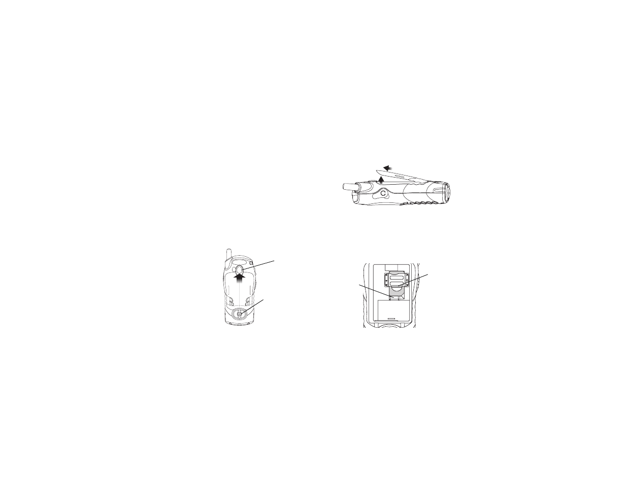 Removing the battery door, Locating your sim card, Removing the battery door locating your sim card | Motorola i305 User Manual | Page 10 / 142