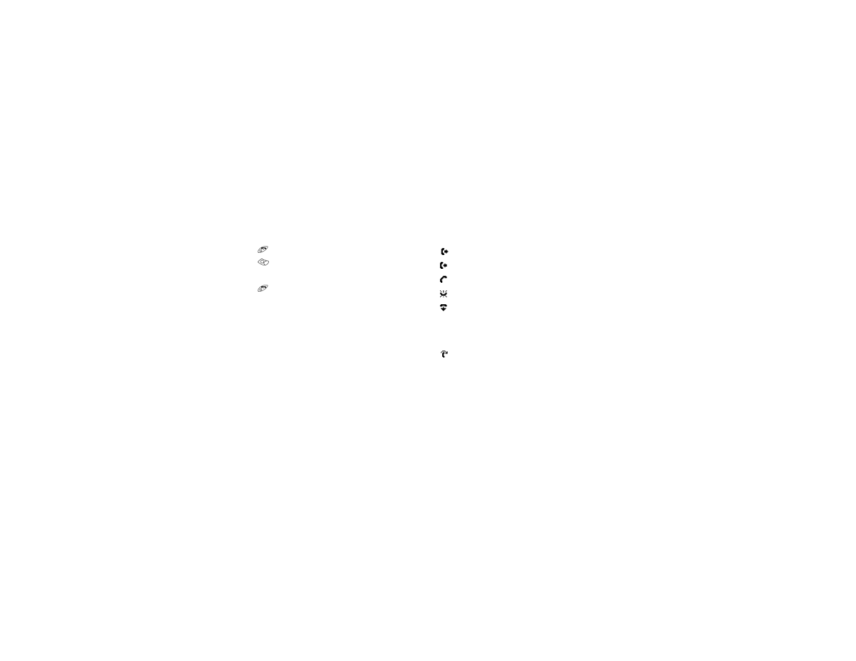 Sending to voice mail, Ending, Direct connect® calls | Answering, Call icons, Ways to enter calls | Motorola i305 User Manual | Page 29 / 142