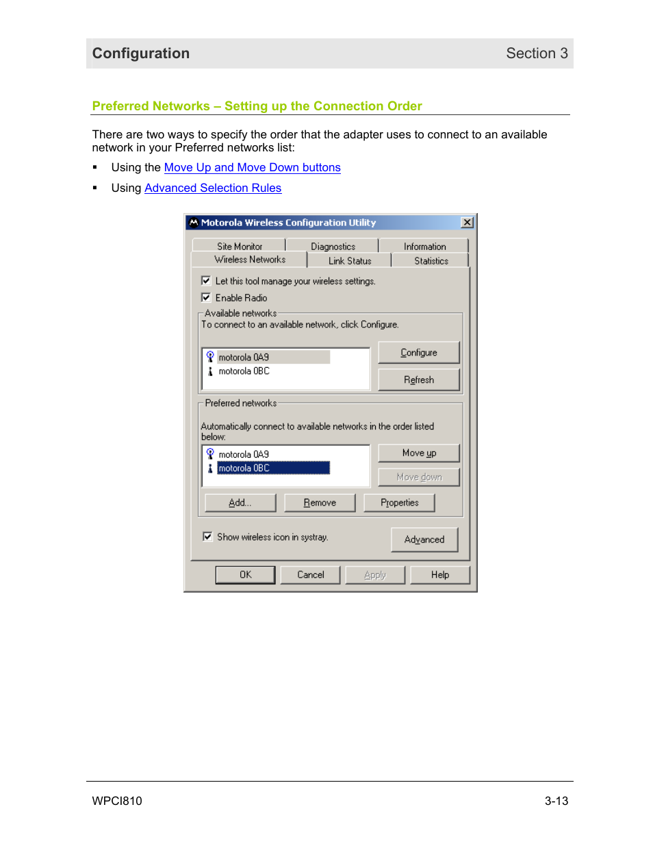 Motorola WPCI810GP User Manual | Page 29 / 58
